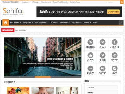 Detail Template Sahifa Wordpress Nomer 7