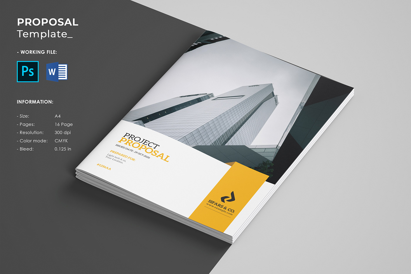 Detail Template Sampul Proposal Nomer 18