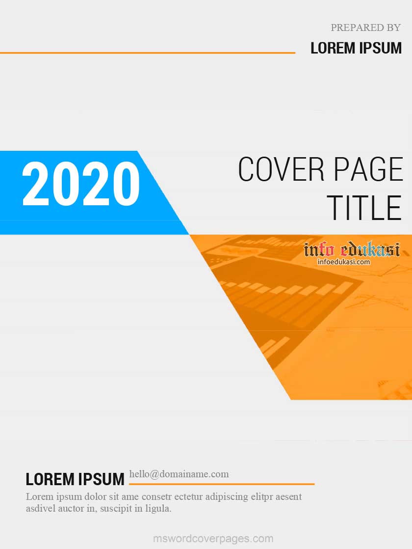Detail Template Sampul Proposal Nomer 40