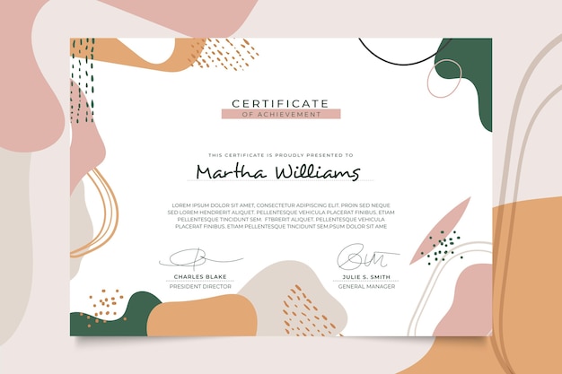 Detail Template Sertifikat Gratis Nomer 53