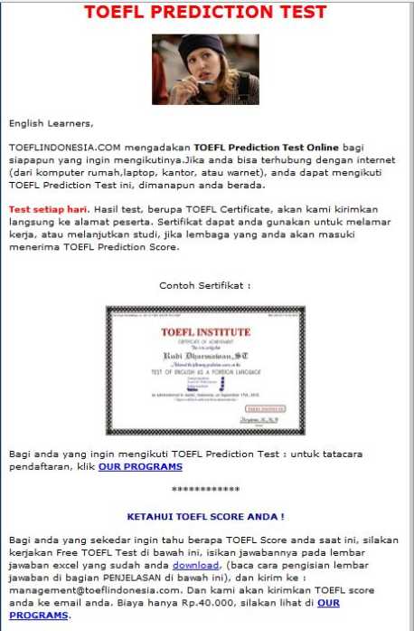 Detail Template Sertifikat Toefl Nomer 37