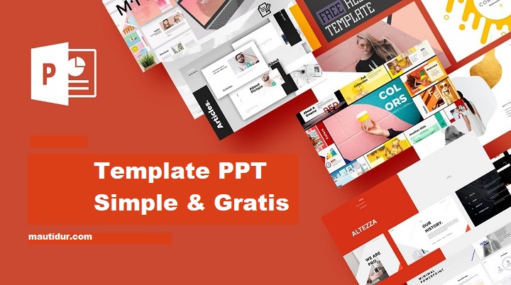 Detail Template Simple Gratis Nomer 11