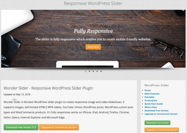 Detail Template Slider Responsive Nomer 12