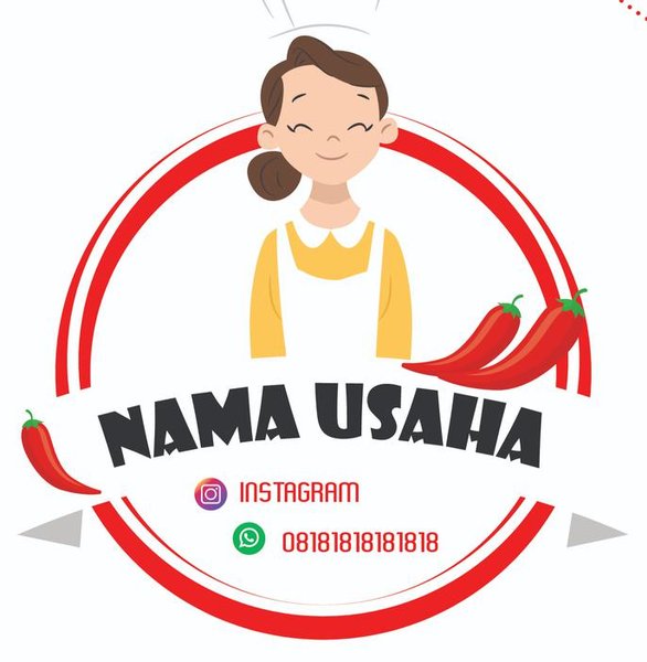 Detail Template Stiker Makanan Nomer 13