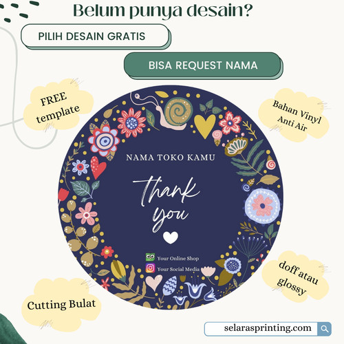 Detail Template Stiker Makanan Nomer 19