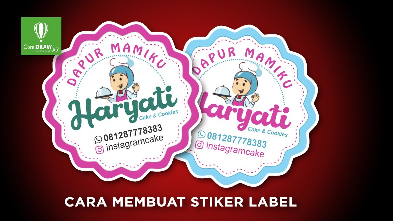 Detail Template Stiker Makanan Nomer 31