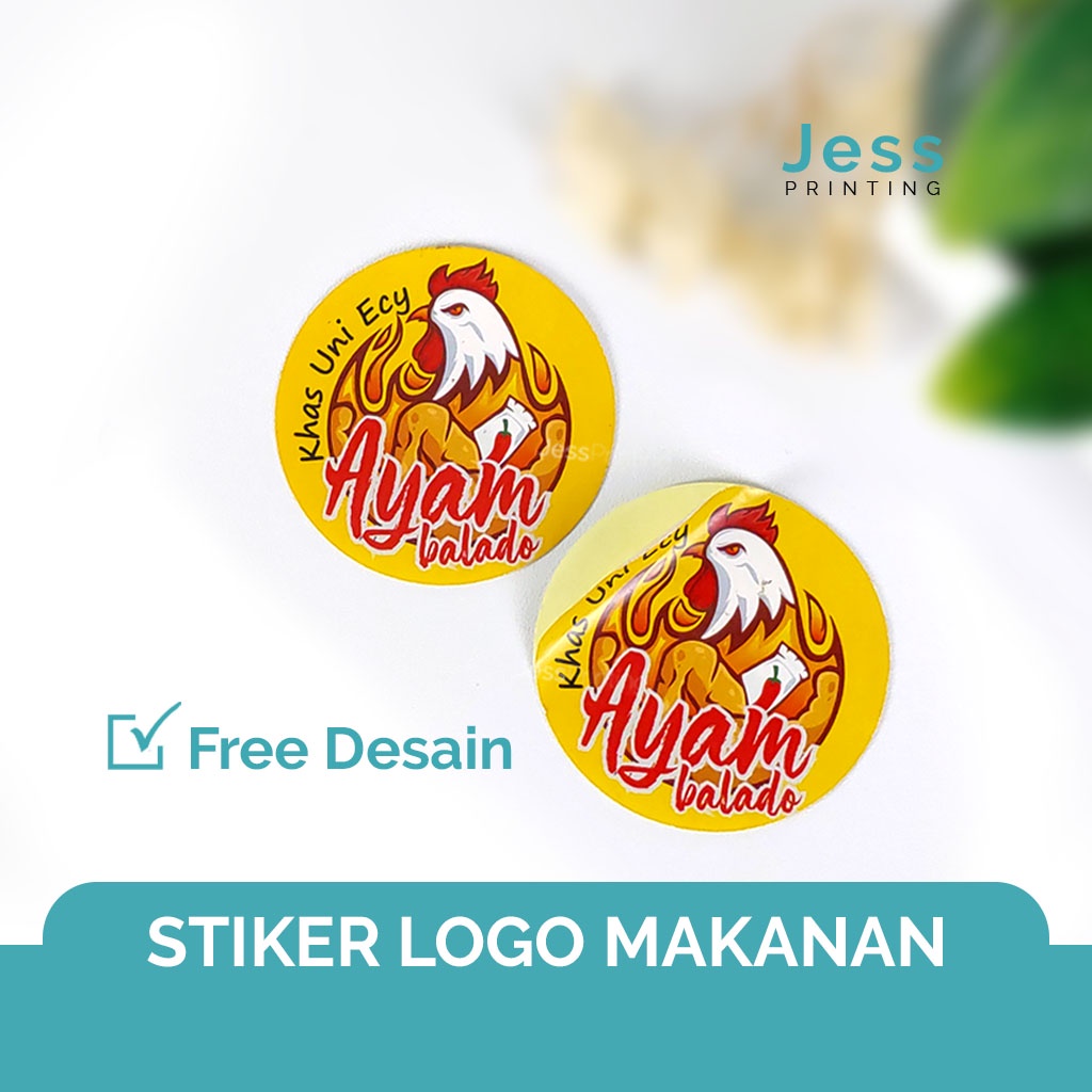 Detail Template Stiker Makanan Nomer 38