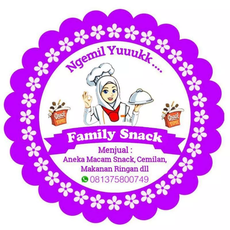 Detail Template Stiker Makanan Nomer 40
