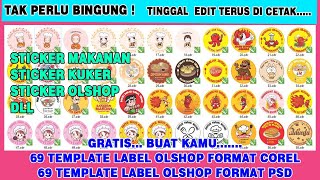 Detail Template Stiker Olshop Nomer 39