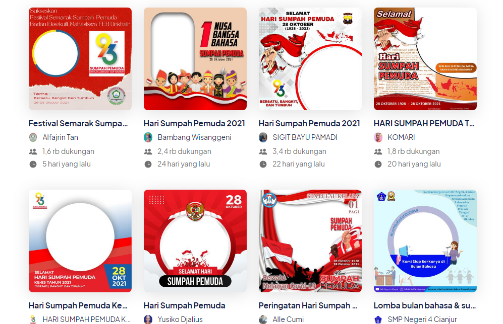 Detail Template Sumpah Pemuda Nomer 27