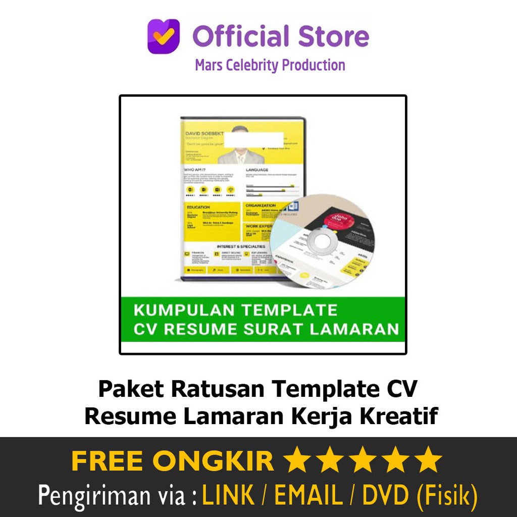 Detail Template Surat Lamaran Kerja Kreatif Nomer 55