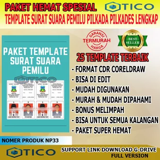 Detail Template Surat Suara Nomer 21