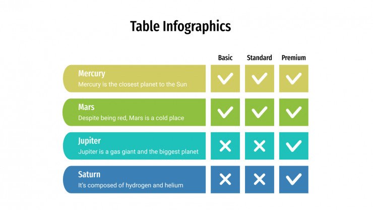 Detail Template Table Ppt Nomer 12