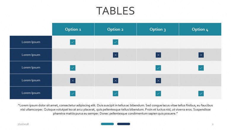 Detail Template Table Ppt Nomer 14