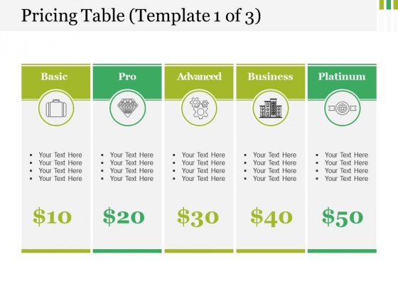 Detail Template Table Ppt Nomer 23