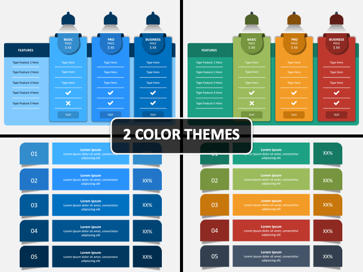 Detail Template Table Ppt Nomer 30