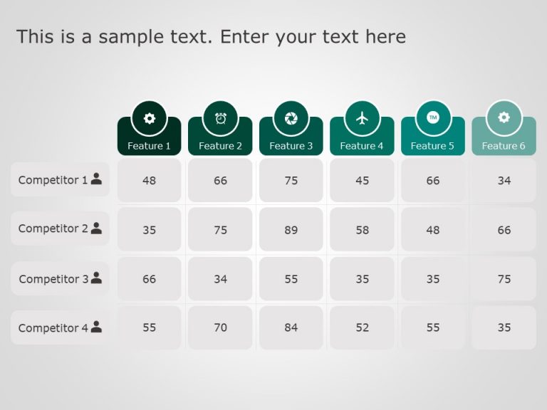 Detail Template Table Ppt Nomer 36