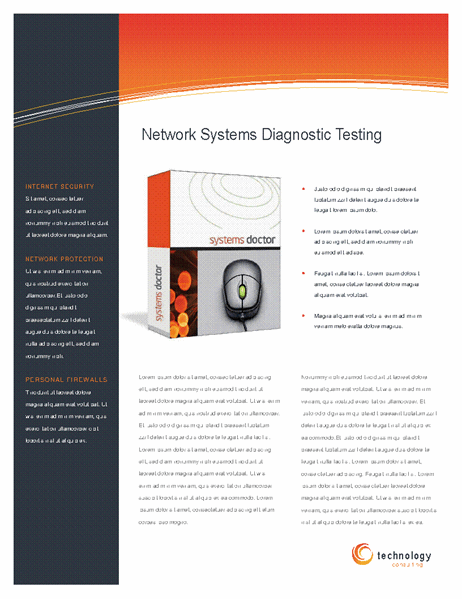 Detail Template Technical Data Sheet Nomer 5