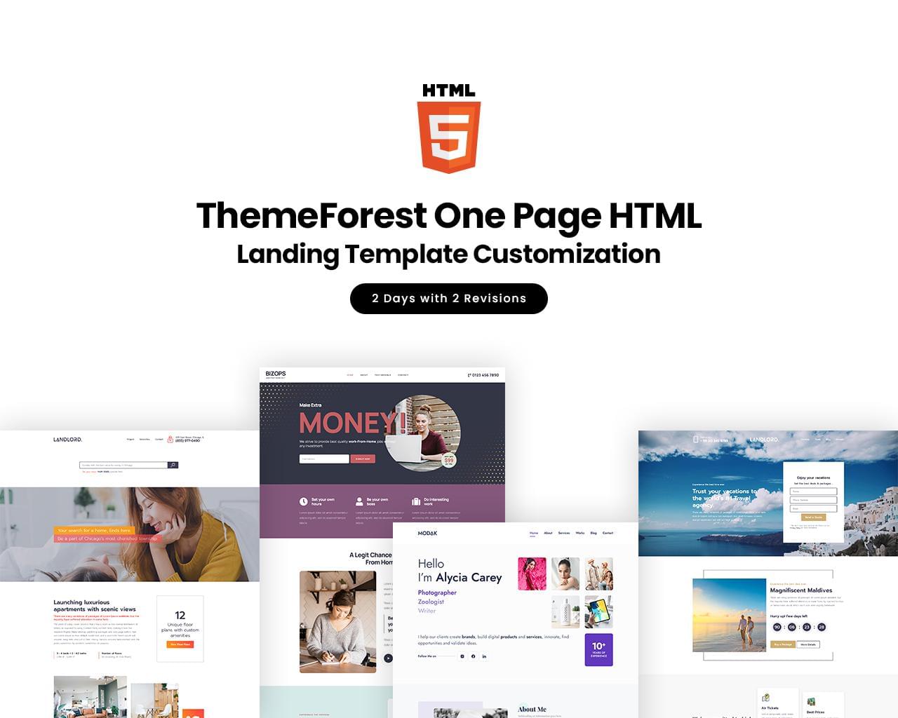 Detail Template Themeforest Html Nomer 28