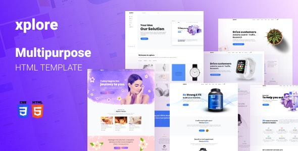 Detail Template Themeforest Html Nomer 48