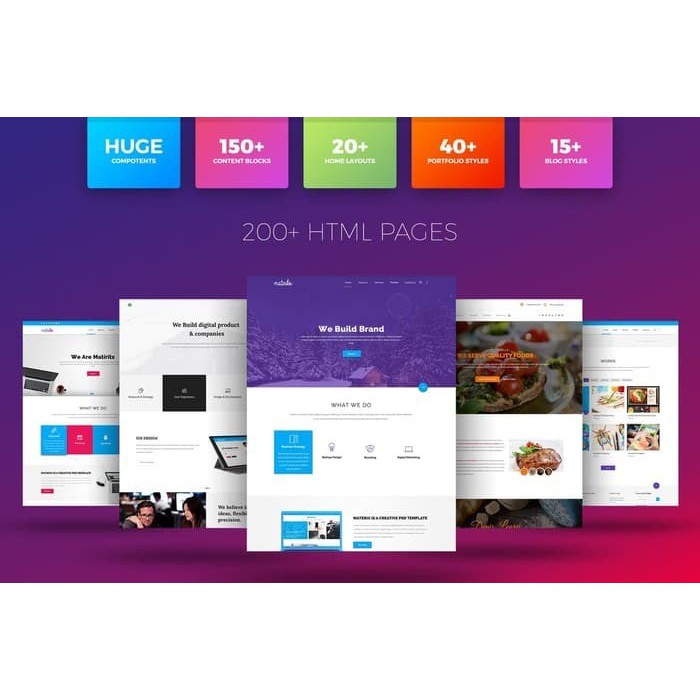 Detail Template Themeforest Html Nomer 51