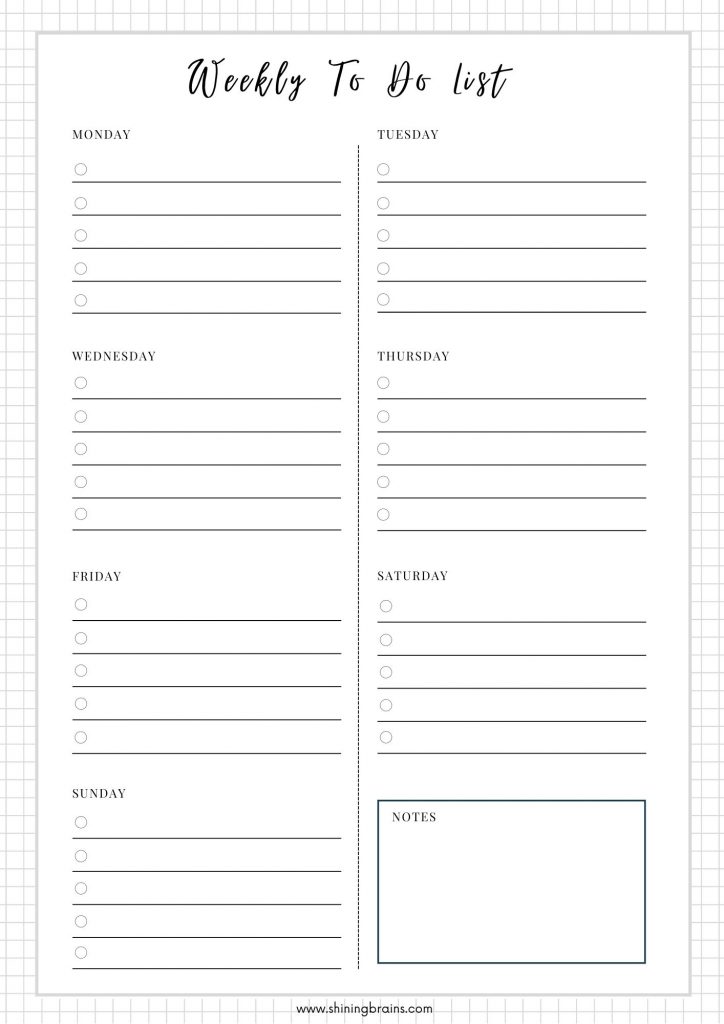 Detail Template To Do List Nomer 52