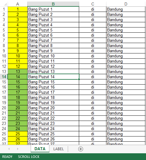 Detail Template Tom And Jerry 103 Excel Nomer 40