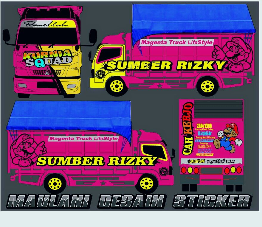 Template Truck Bussid - KibrisPDR