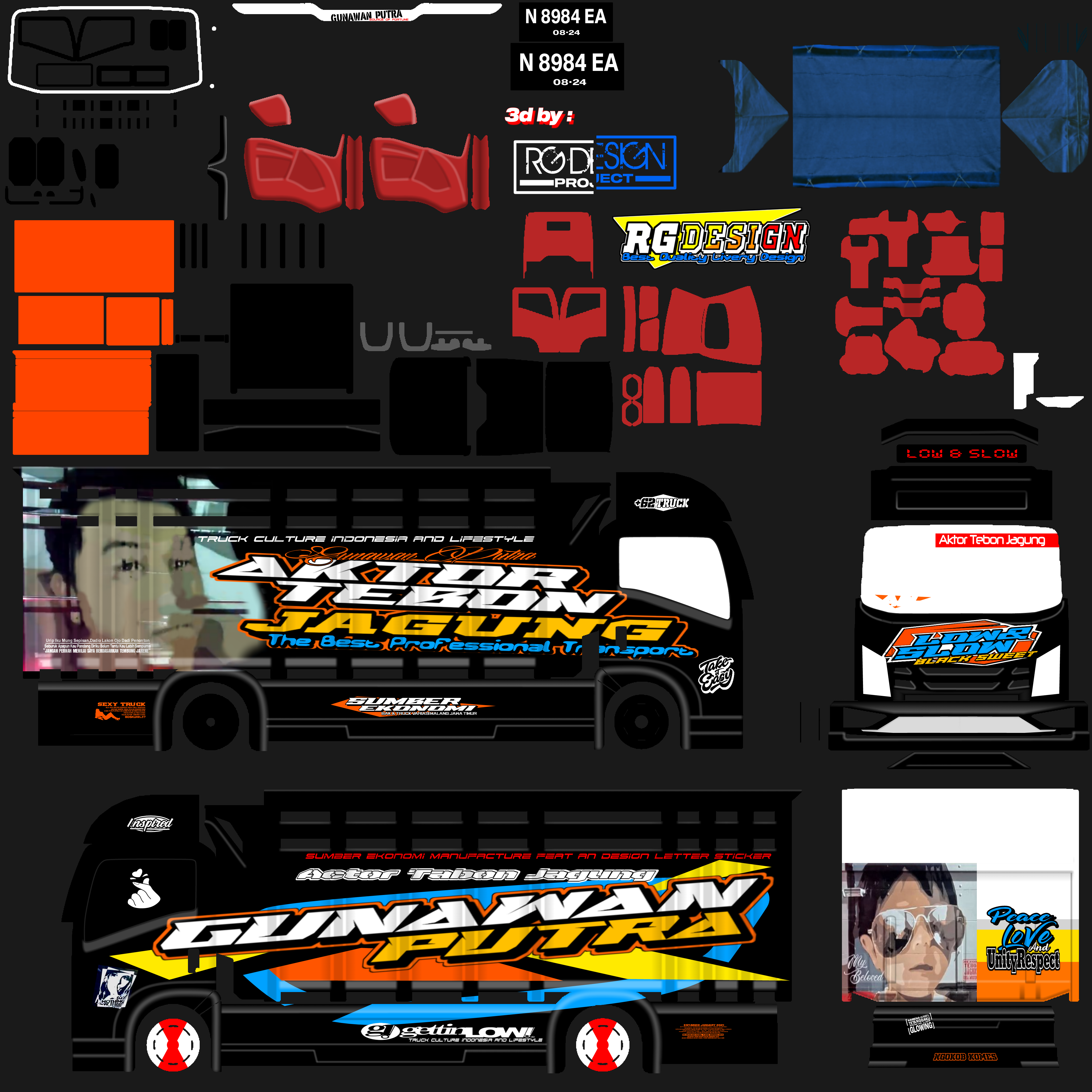 Detail Template Truck Bussid Nomer 5