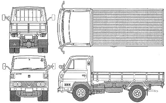 Detail Template Truck Canter Nomer 15