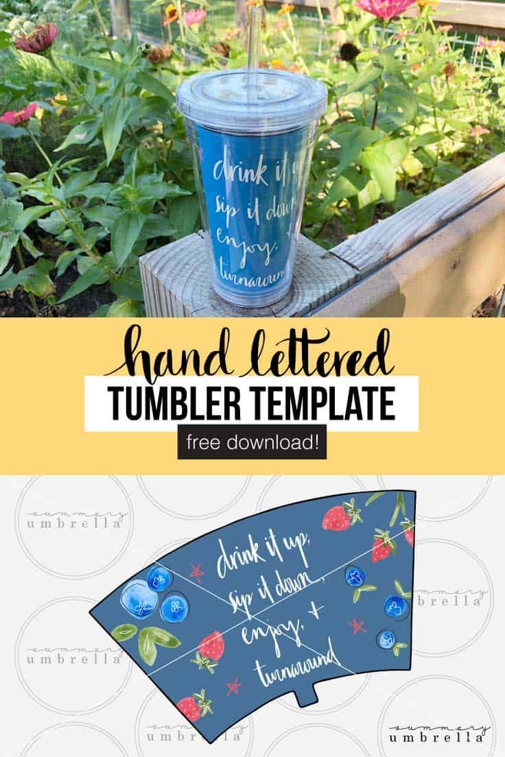 Detail Template Tumbler Insert Paper Nomer 11