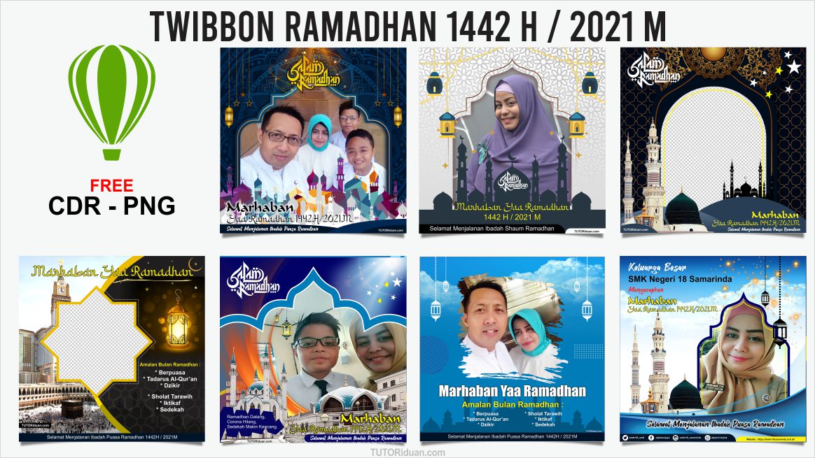 Detail Template Twibbon Cdr Nomer 20