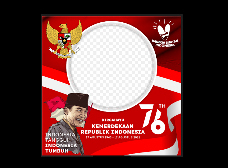 Detail Template Twibbon Cdr Nomer 29