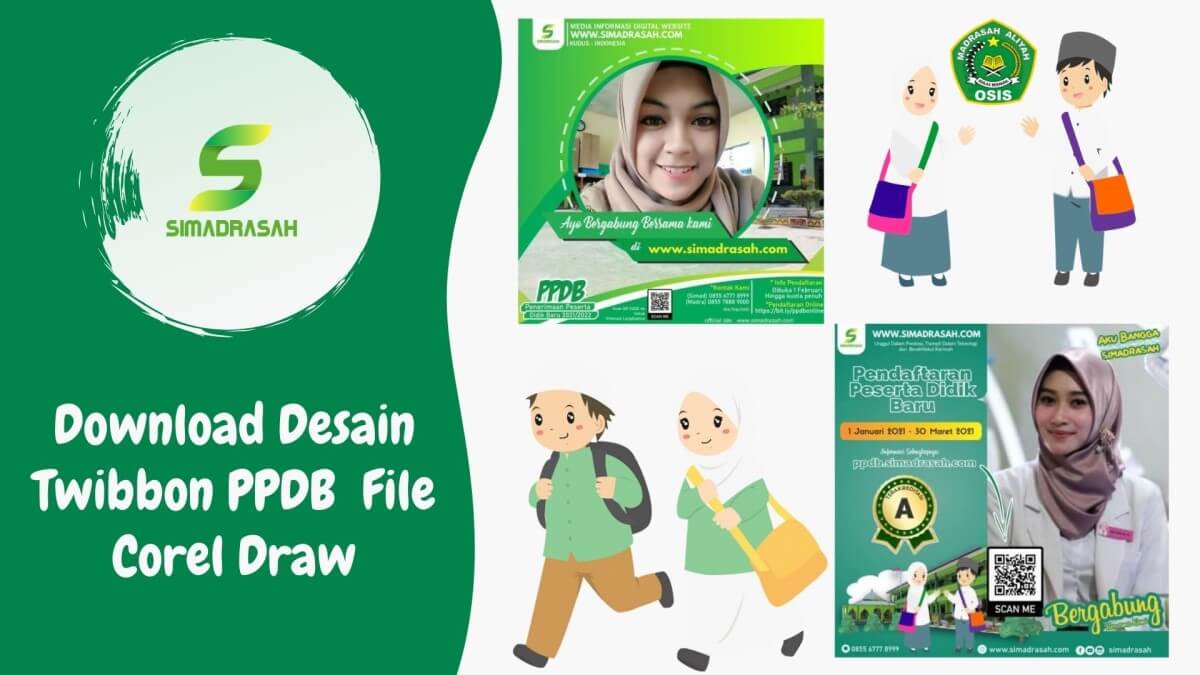 Detail Template Twibbon Cdr Nomer 10