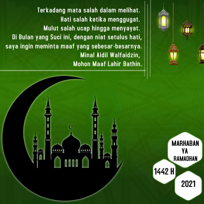 Download Template Ucapan Selamat Idul Fitri Nomer 12