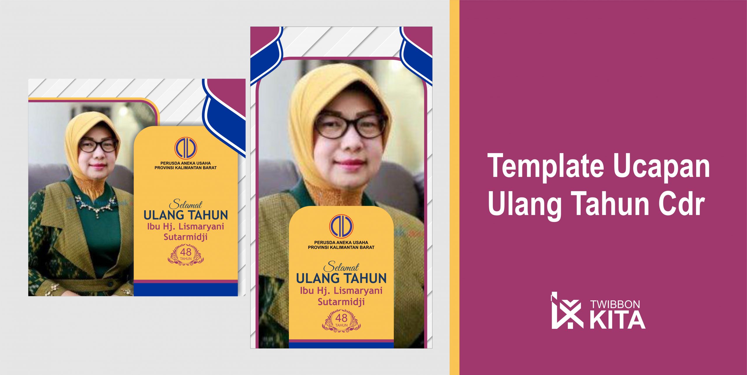 Detail Template Ulang Tahun Cdr Nomer 17