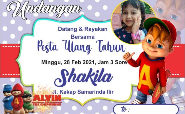 Detail Template Ulang Tahun Cdr Nomer 4
