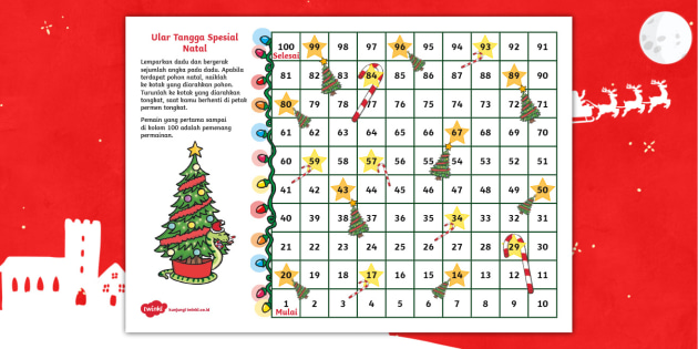 Detail Template Ular Tangga Nomer 19