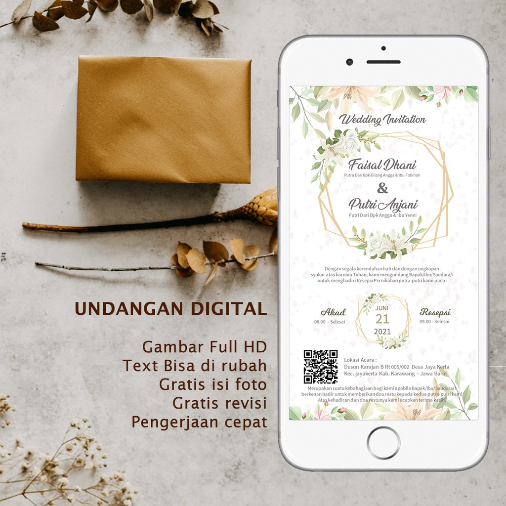Detail Template Undangan Digital Png Nomer 35