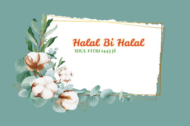 Detail Template Undangan Halal Bihalal Nomer 14