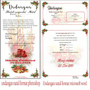 Detail Template Undangan Natal Nomer 17