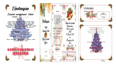 Detail Template Undangan Natal Nomer 34