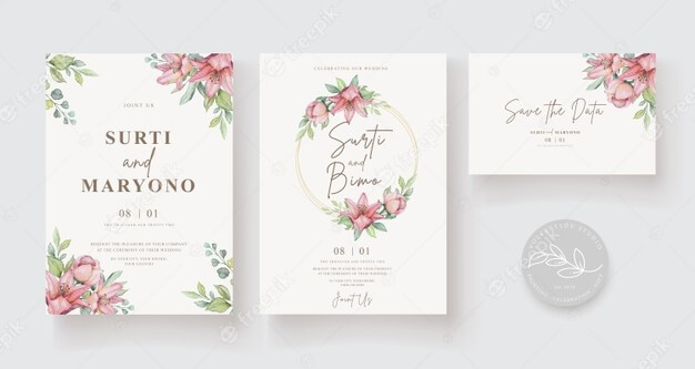 Detail Template Undangan Nikah Nomer 27