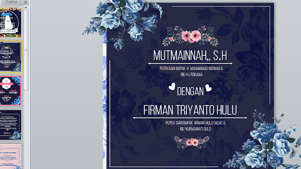 Detail Template Undangan Nikah Nomer 33