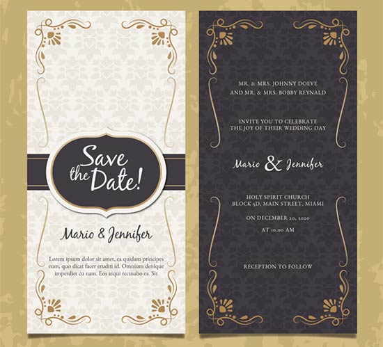 Detail Template Undangan Nikah Cdr Nomer 20