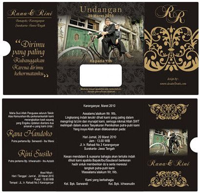 Detail Template Undangan Nikah Cdr Nomer 5