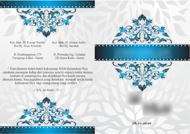 Detail Template Undangan Nikah Cdr Nomer 44