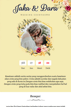 Detail Template Undangan Pernikahan Online Nomer 52