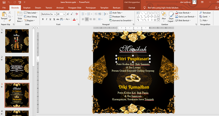 Detail Template Undangan Ppt Nomer 16