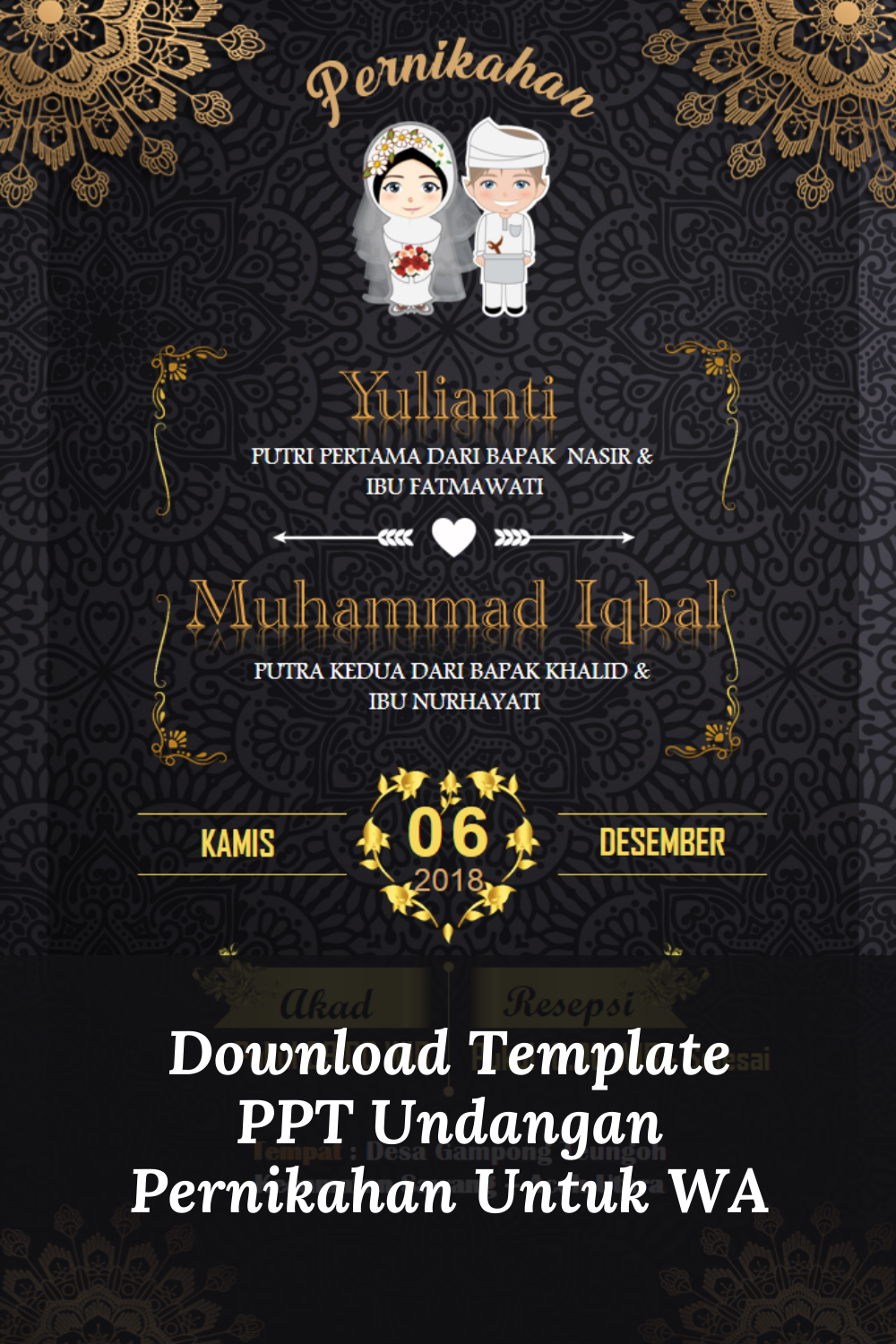 Detail Template Undangan Ppt Nomer 19